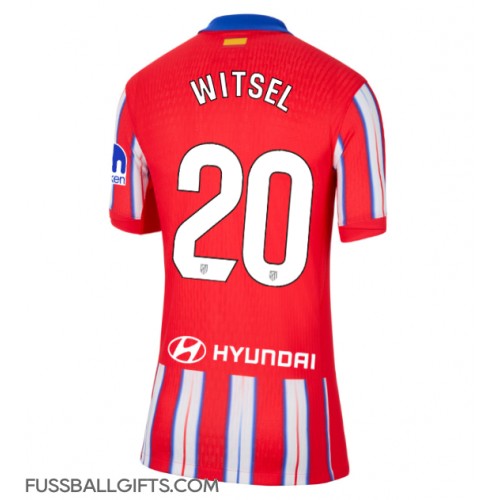 Atletico Madrid Axel Witsel #20 Fußballbekleidung Heimtrikot Damen 2024-25 Kurzarm